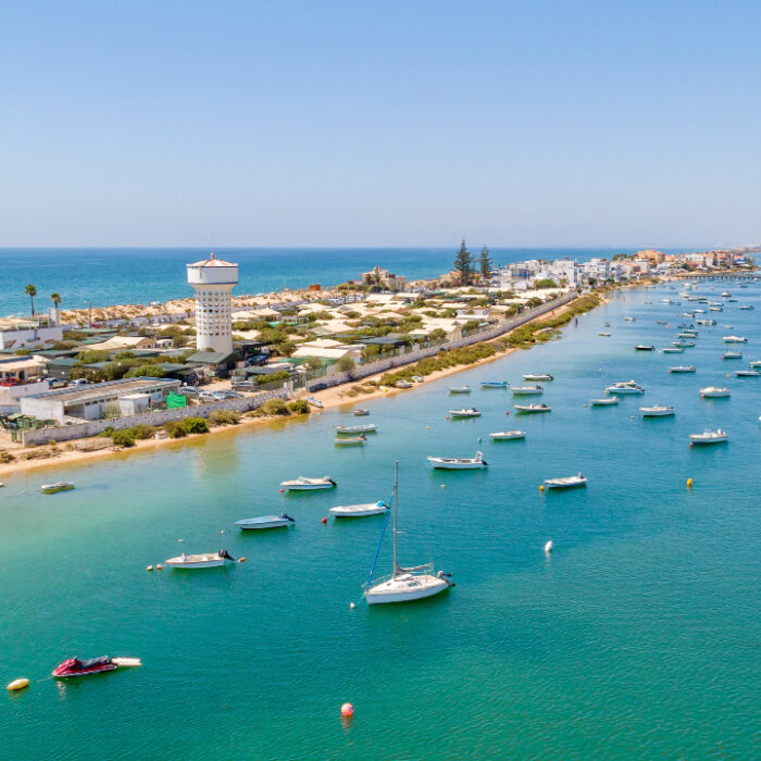 Ria formosa, junto da ilha de Faro