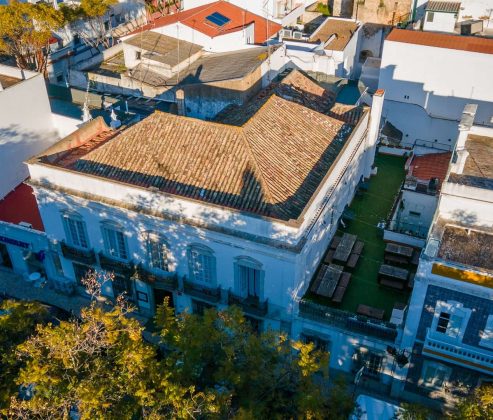 Casa d'Alagoa vista de cima